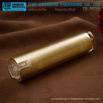 ZB-PQ35 35ml lotion clair spécial pompe bonne qualité légère conique rond acrylique flacon airless